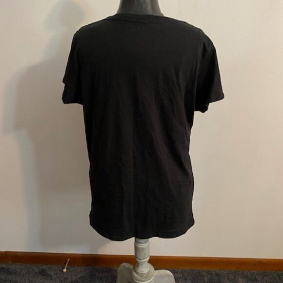 Holiday Time Black T-shirt, size 2X - Picture 2 of 3